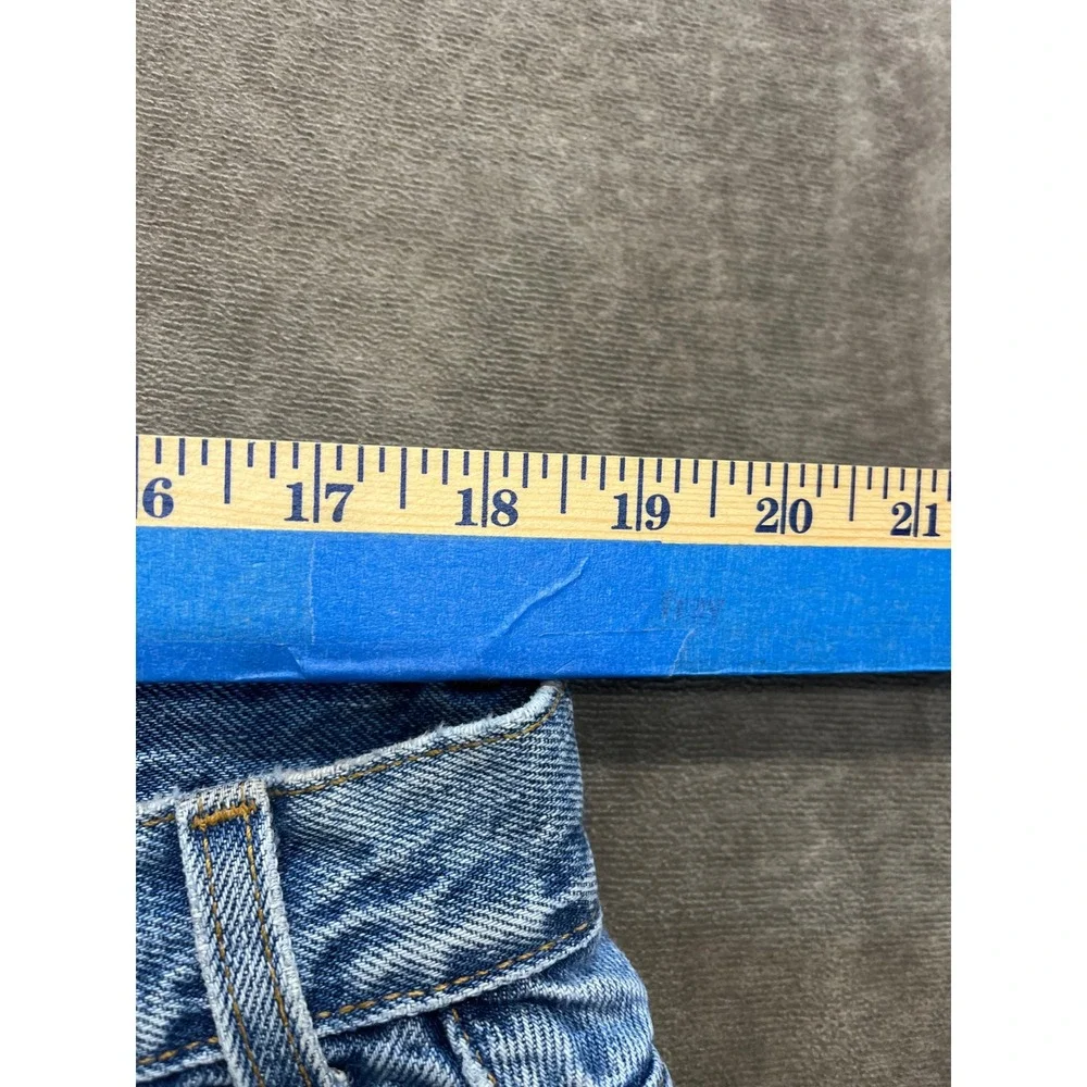 Levi's 550 Relaxed Fit Men's Jeans W40‎ L30 Blue Denim Casual Classic black bat